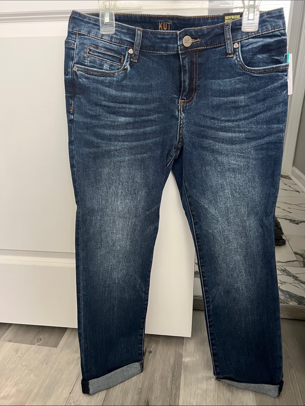 Kut from the Kloth Women's Dark Blue Bootcut Jeans